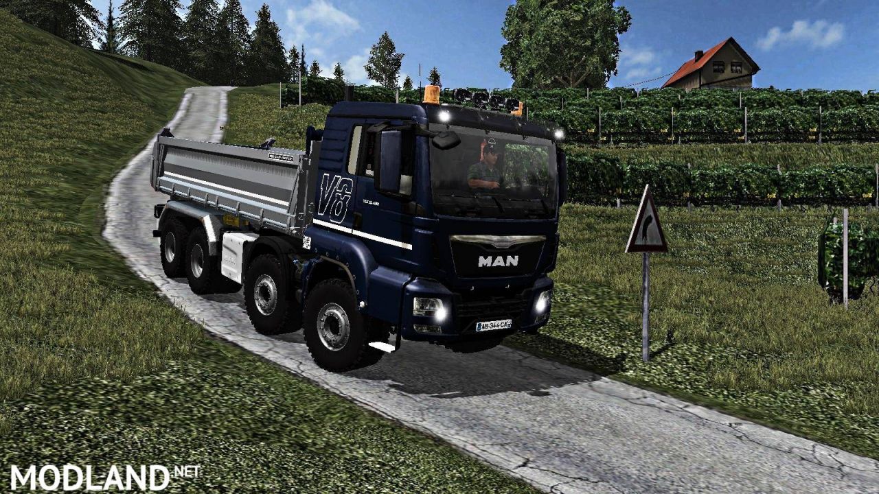 MAN TGS 35.440 E6 8x4 Meiller Kipper