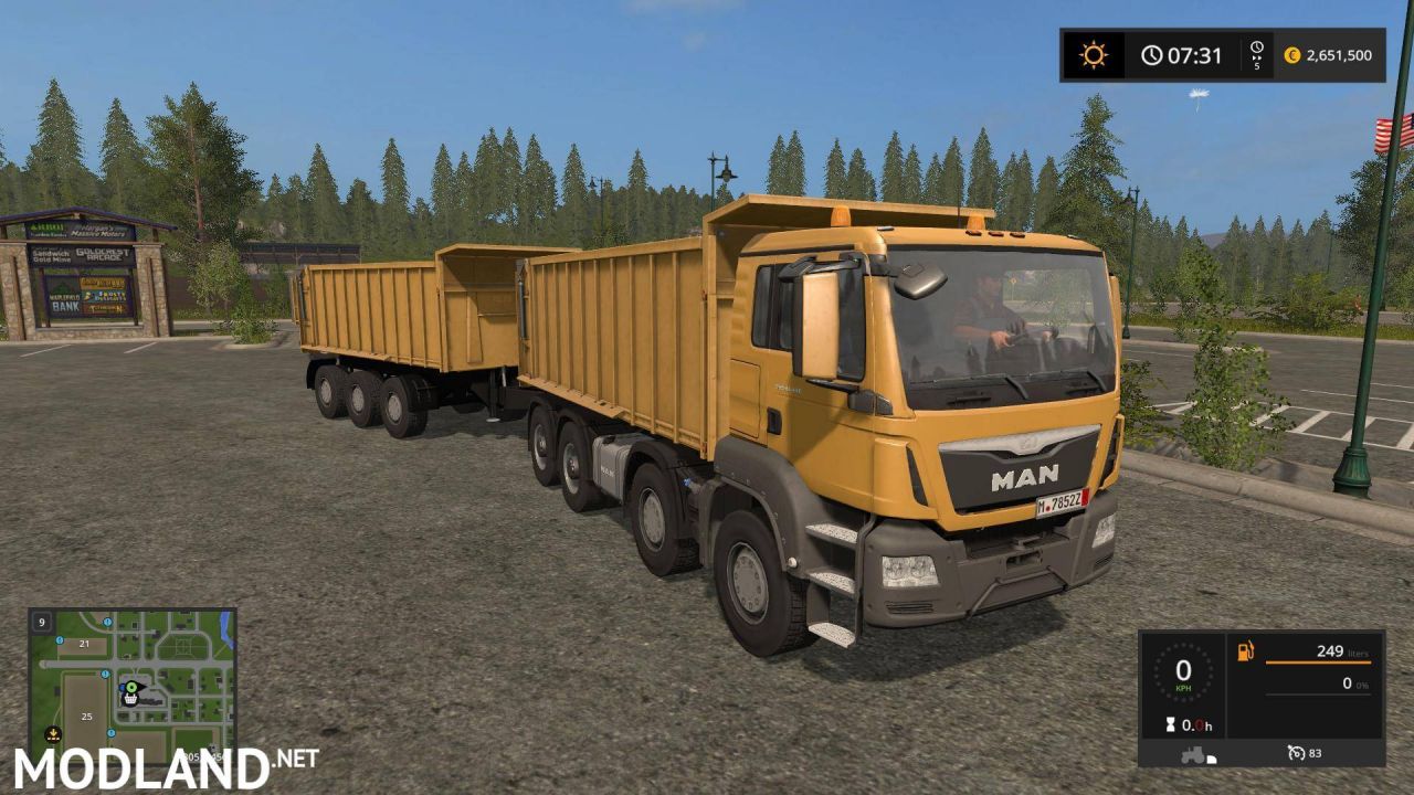 MAN TGS 41.440 + Trailer