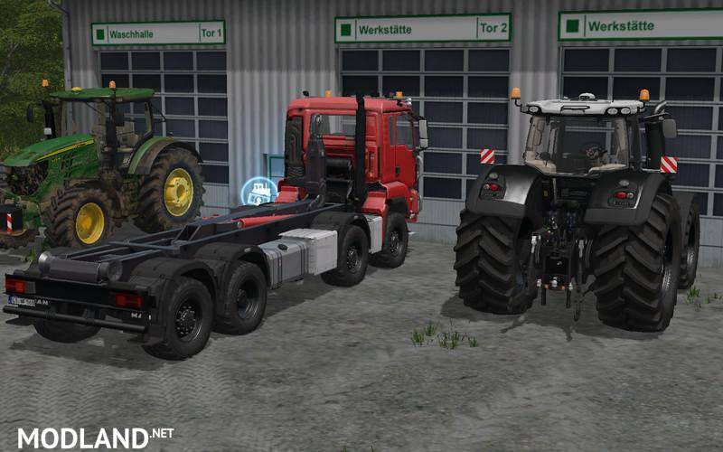 MAN TGS 6x6/8x8 with HVAC