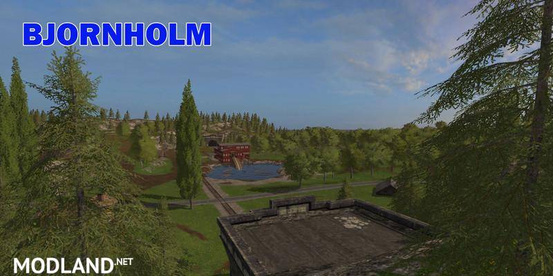 Bjornholm Map