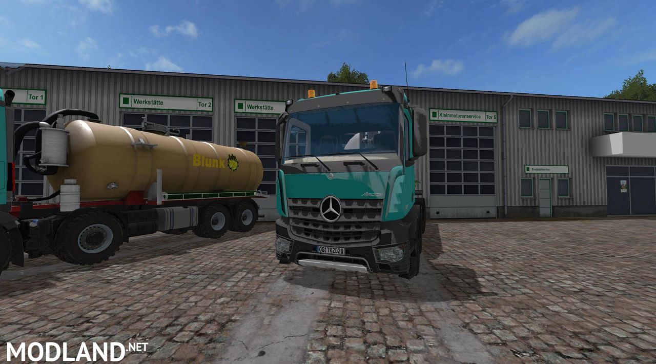 MERCEDES BENZ AROCS 8X8
