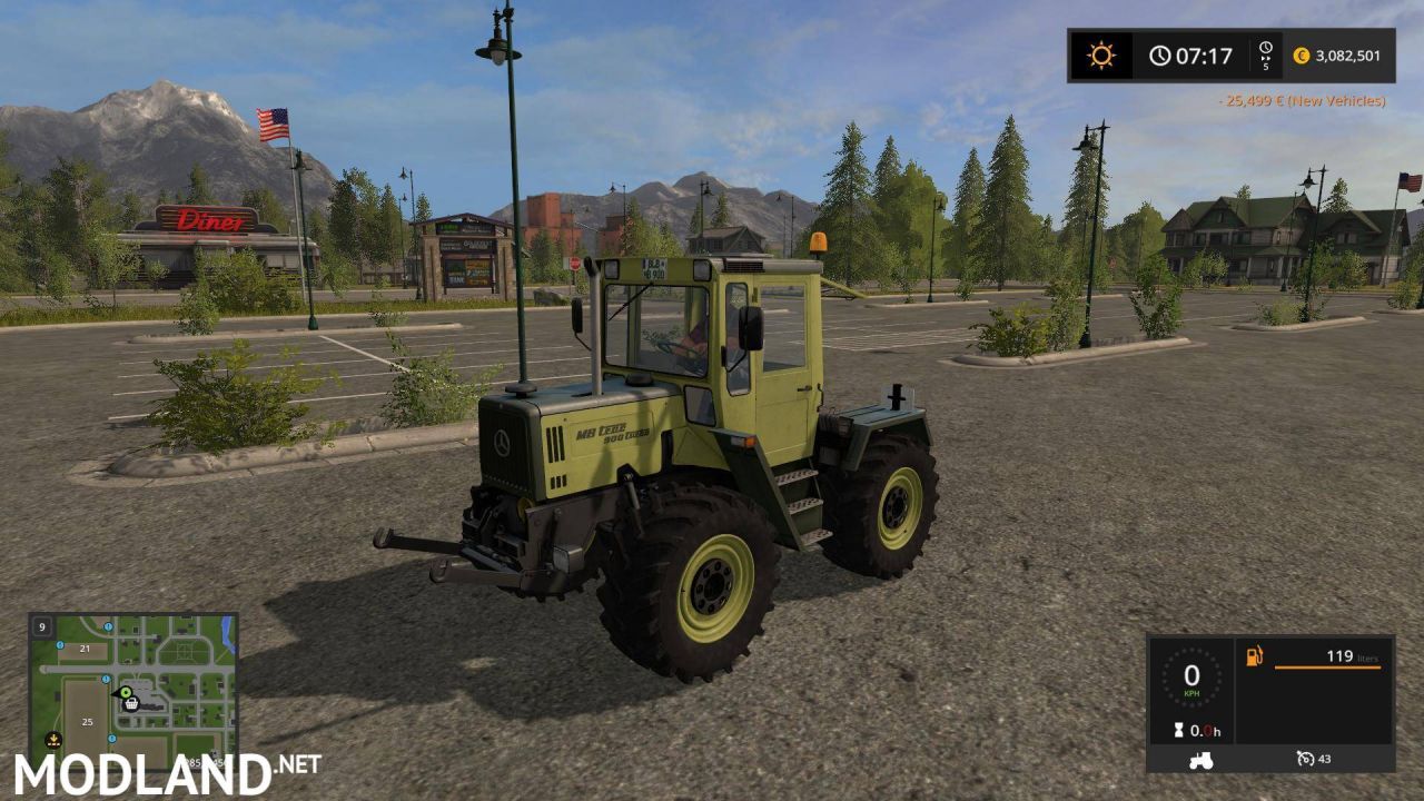 Mercedes Benz Trac 900 Turbo