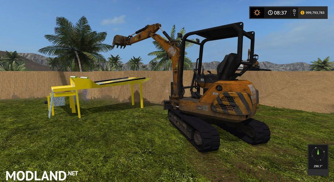 Mini nomad excavator