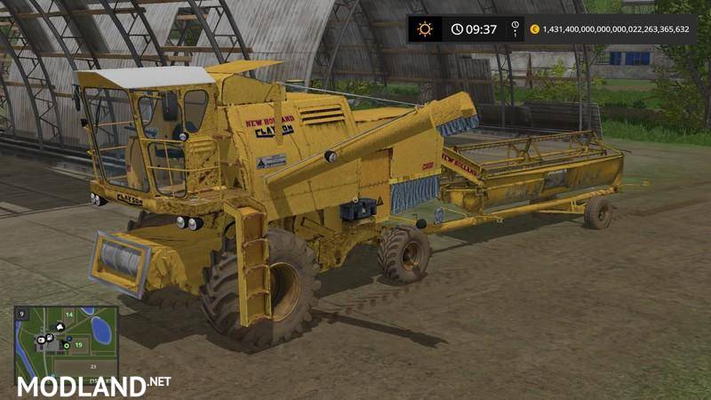 New Holland Clayson M135