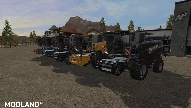 New Holland CR10.90 paint and chassis choice