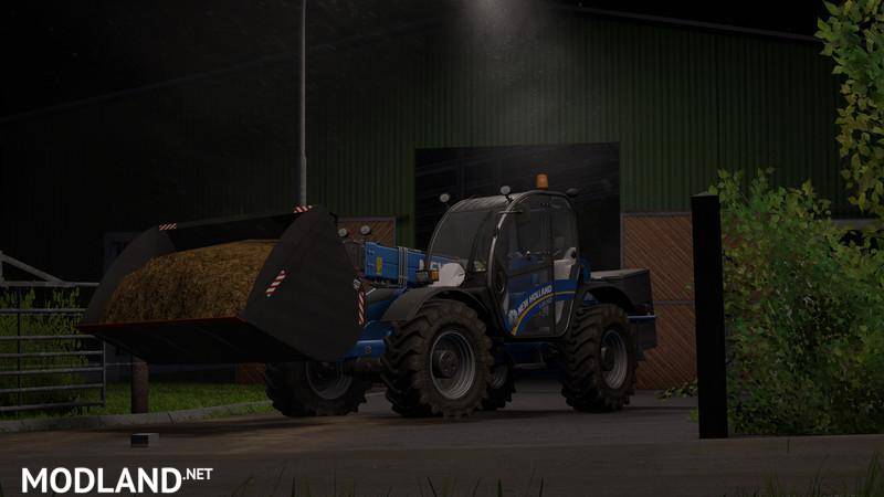NH LM 724 with Rear Hydraulics and Bigger Wheels