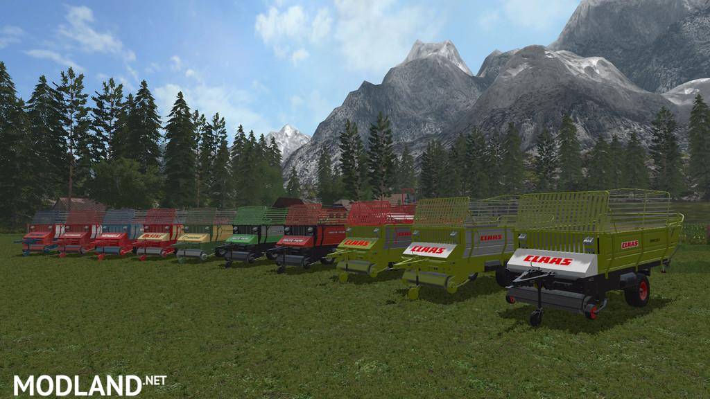 Old Forage Wagons