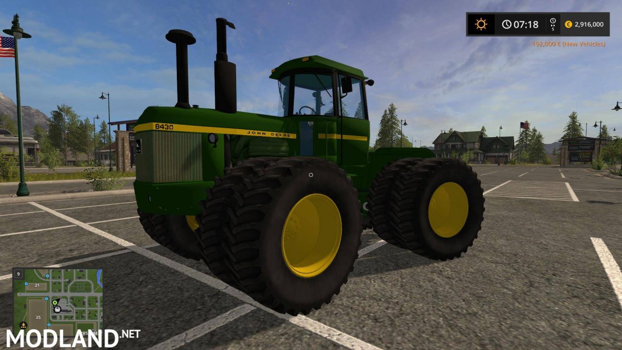 OLD IRON JD 8000 Series Articulated 4WD