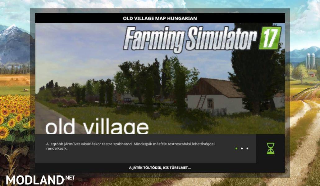 OLD VILLAGE MAP HUNGARIAN