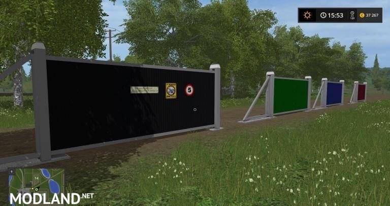 Pack fences and gates