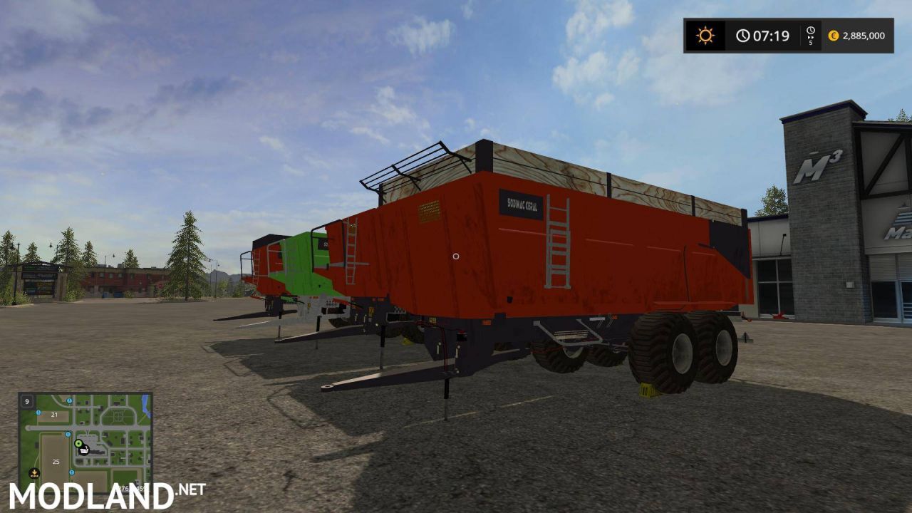 Pack trailer SODIMAC