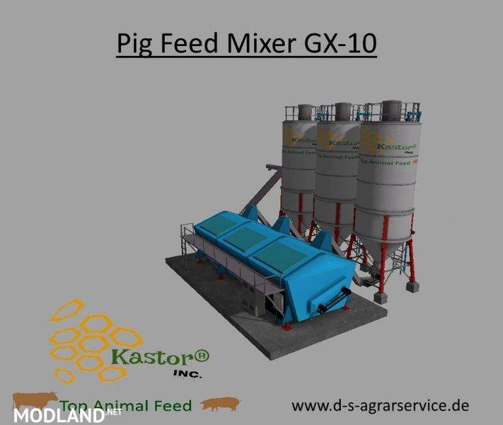 Pig Feed Mixer GX-10 By Kastor INC.