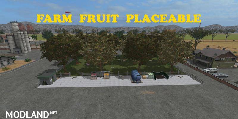 Placeable Farm Fruit