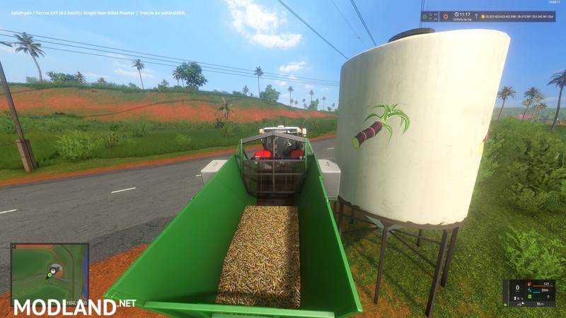 Placeable Sugarcane Refill Tank