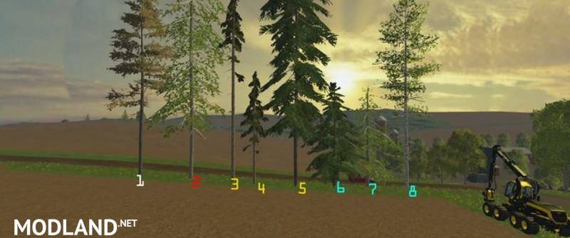 Placeable trees