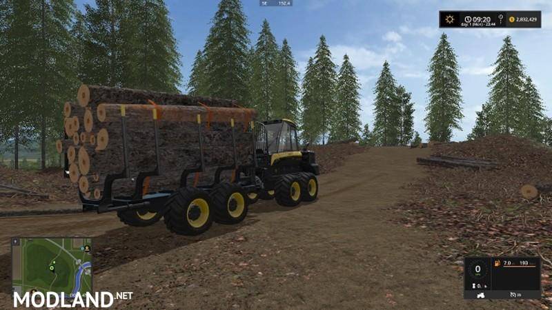 Ponsse Buffalo Log Transporter