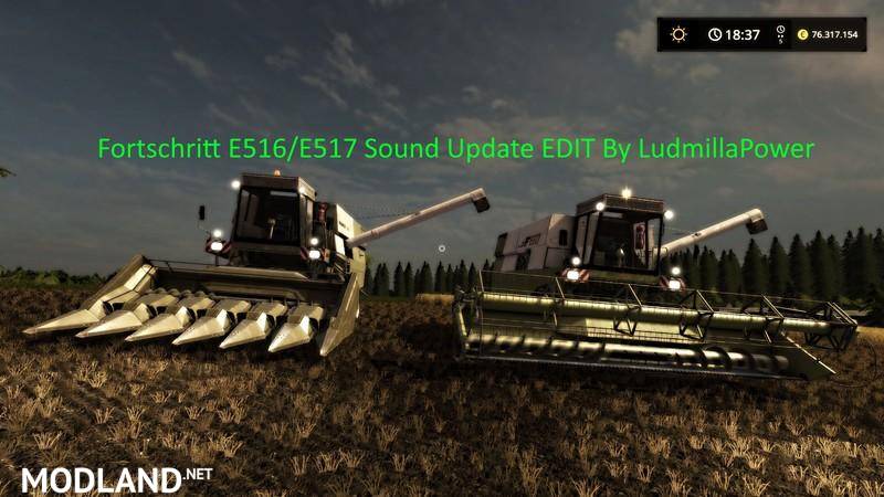 Progress E516 / E517 Sound Update EDIT