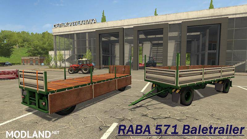 RABA 571 Baletrailer
