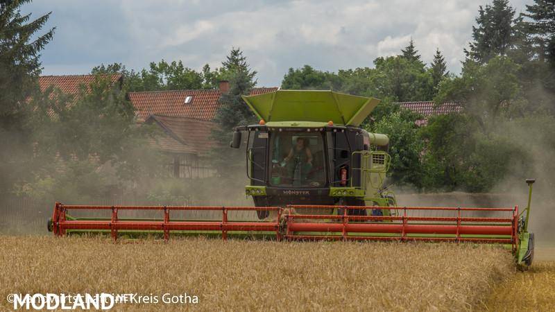 Realistic harvesting and sowing