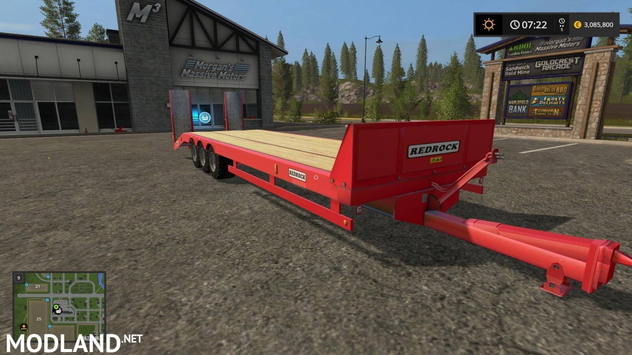 Redrock bale trailer convert