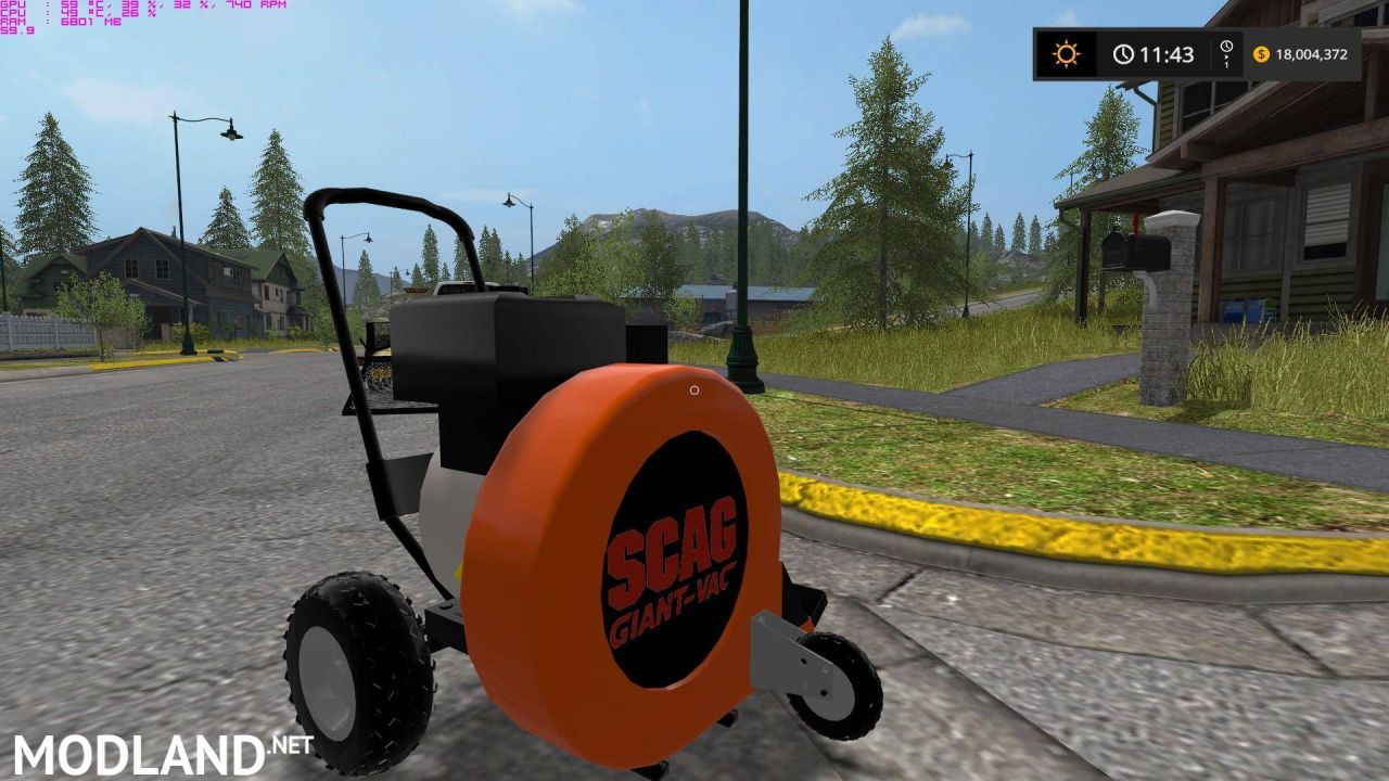 Scag Walk Behind Leaf Blower