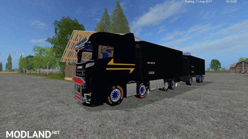 Scania Conow articulated link