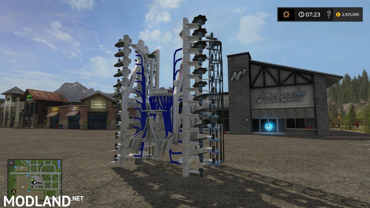 Slurry cultivator SW100 blue