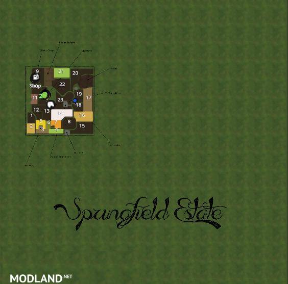 Springfield Estate Map