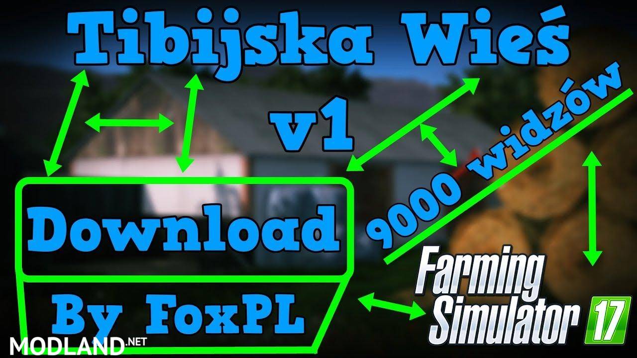 Tibijska Wies Map v 1.0 By FoxPL