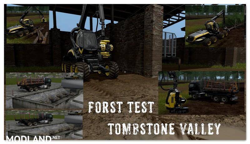 Tombstone Valley Map