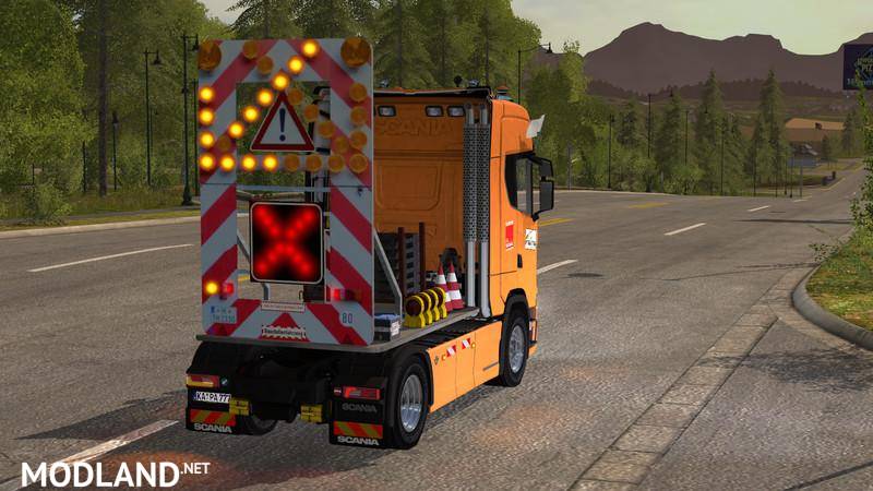 Traffic safety trailer (VSA)