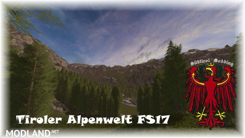 Tyrolean Alpine World Map