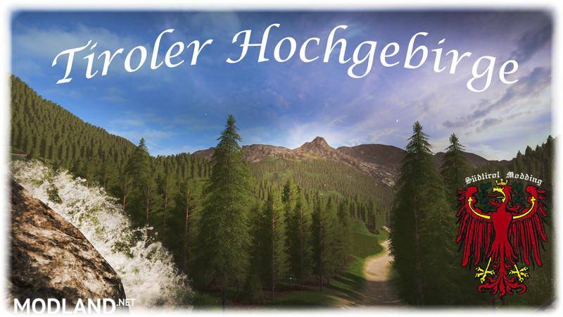 Tyrolean High Mountains Map
