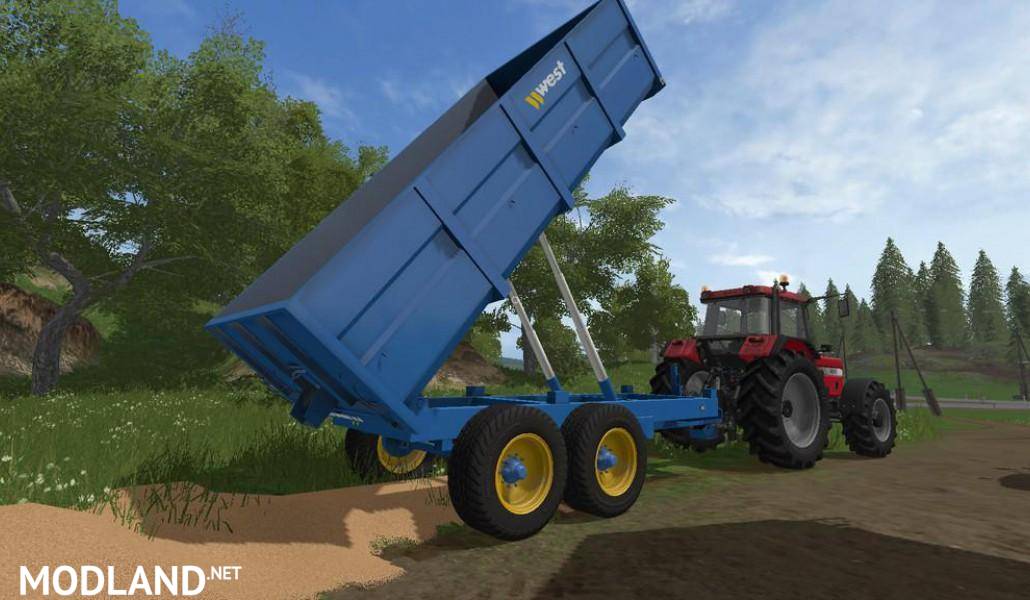 WEST 10T GRAIN TRAILER