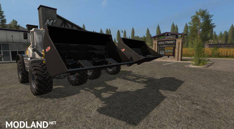 Wheel Loader Shovel Multicolor 10000l