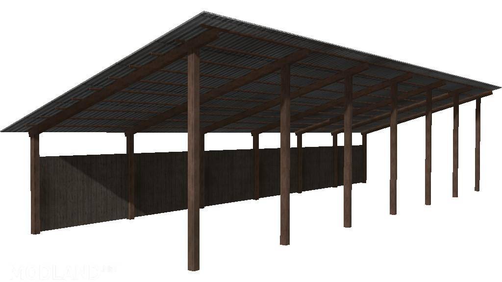 Wooden Shelter (Prefab)