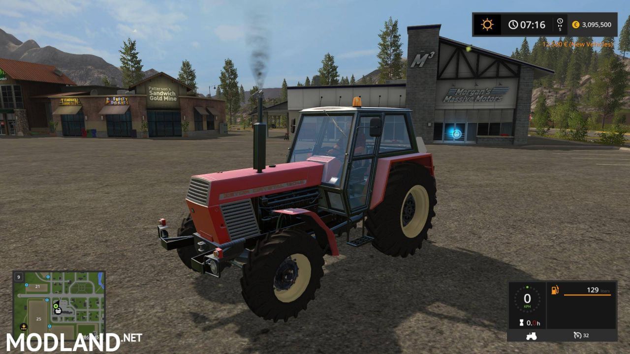 Zetor Crystal 12045 Converted