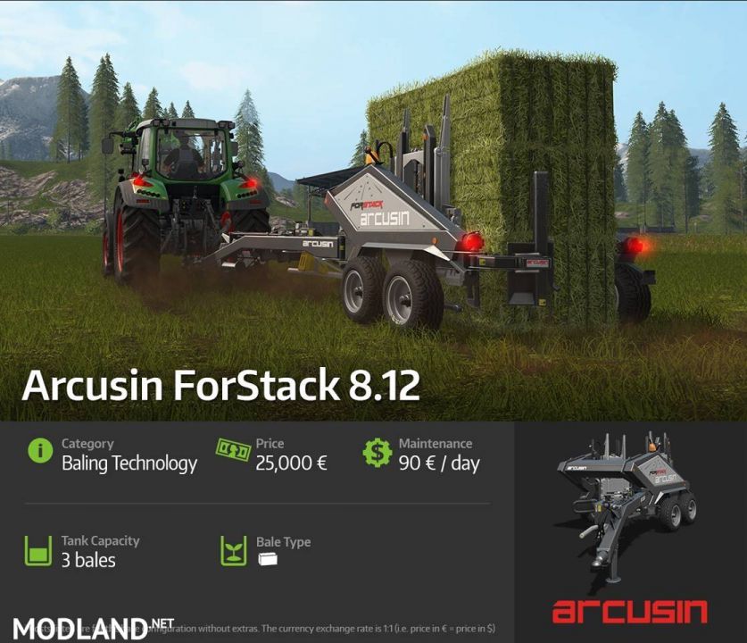  Coming in FS 17: Arcusin ForStack 8.12 and Fendt 300 Vario
