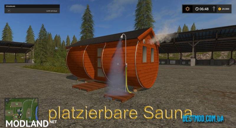 Placeable Sauner