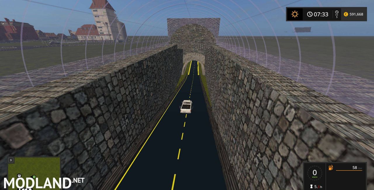 Road, railroad and tunnel systems from Vaszics