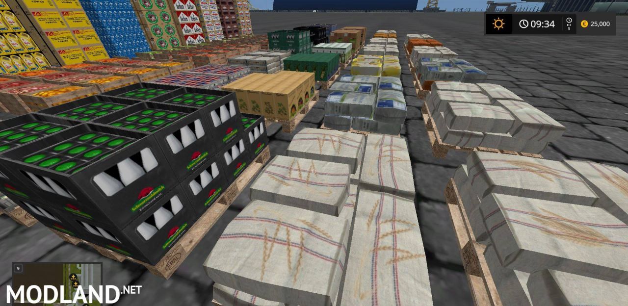 Palleted and boxed products by Vaszics