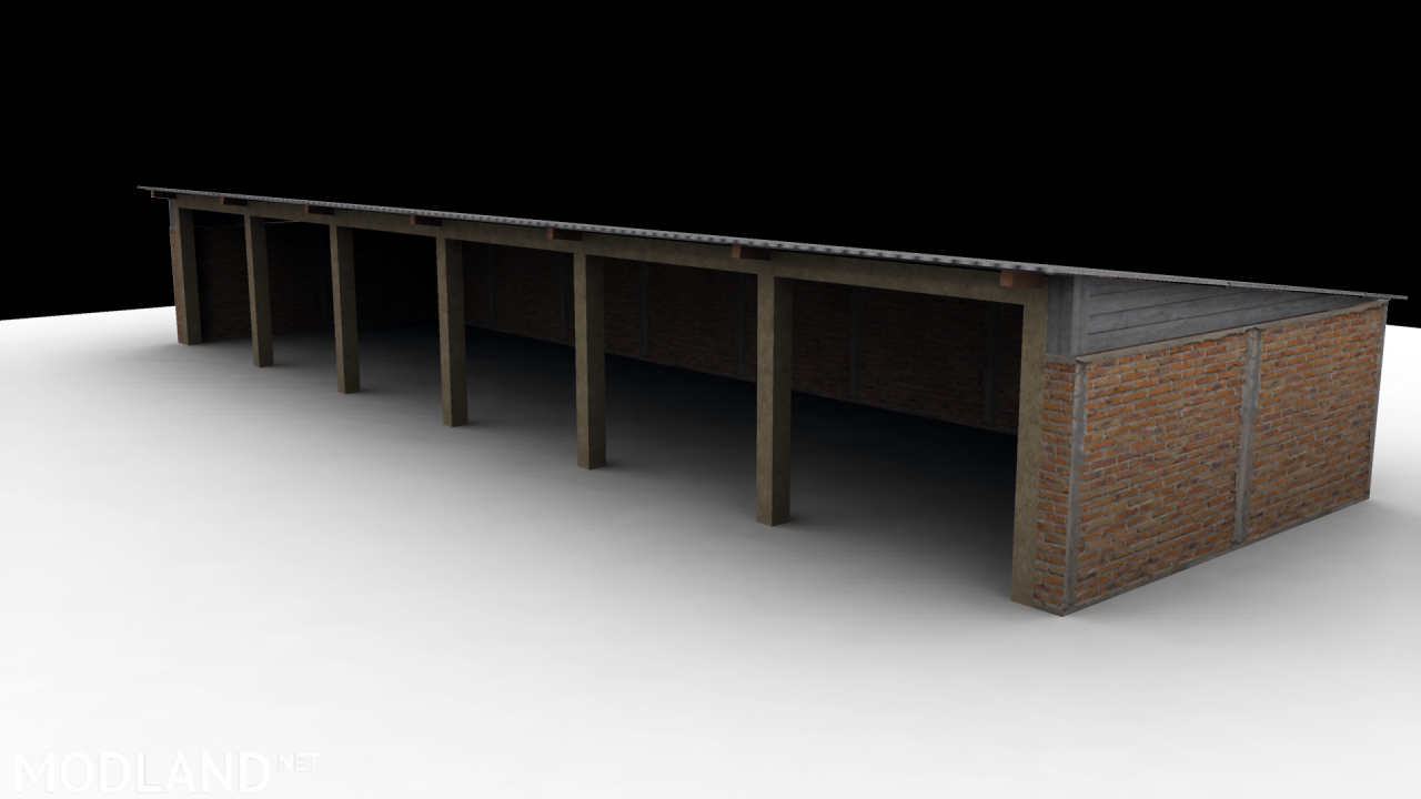 Placeable Old Shed