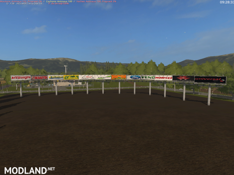 12 Panneaux Publicitaire FS17