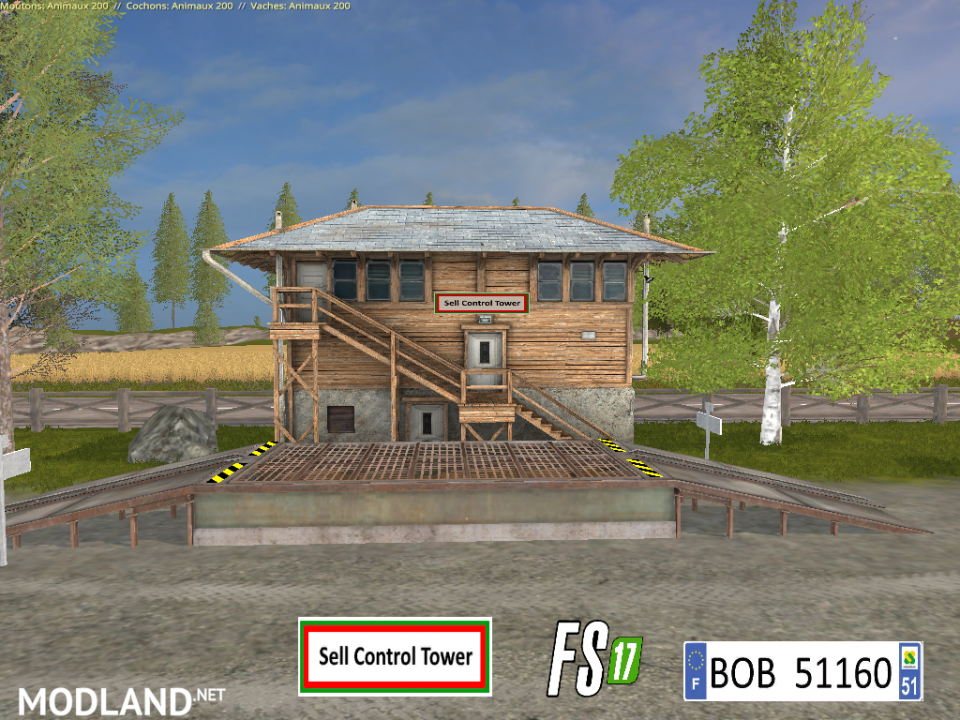 FS17 Sell Control Tower by BOB51160