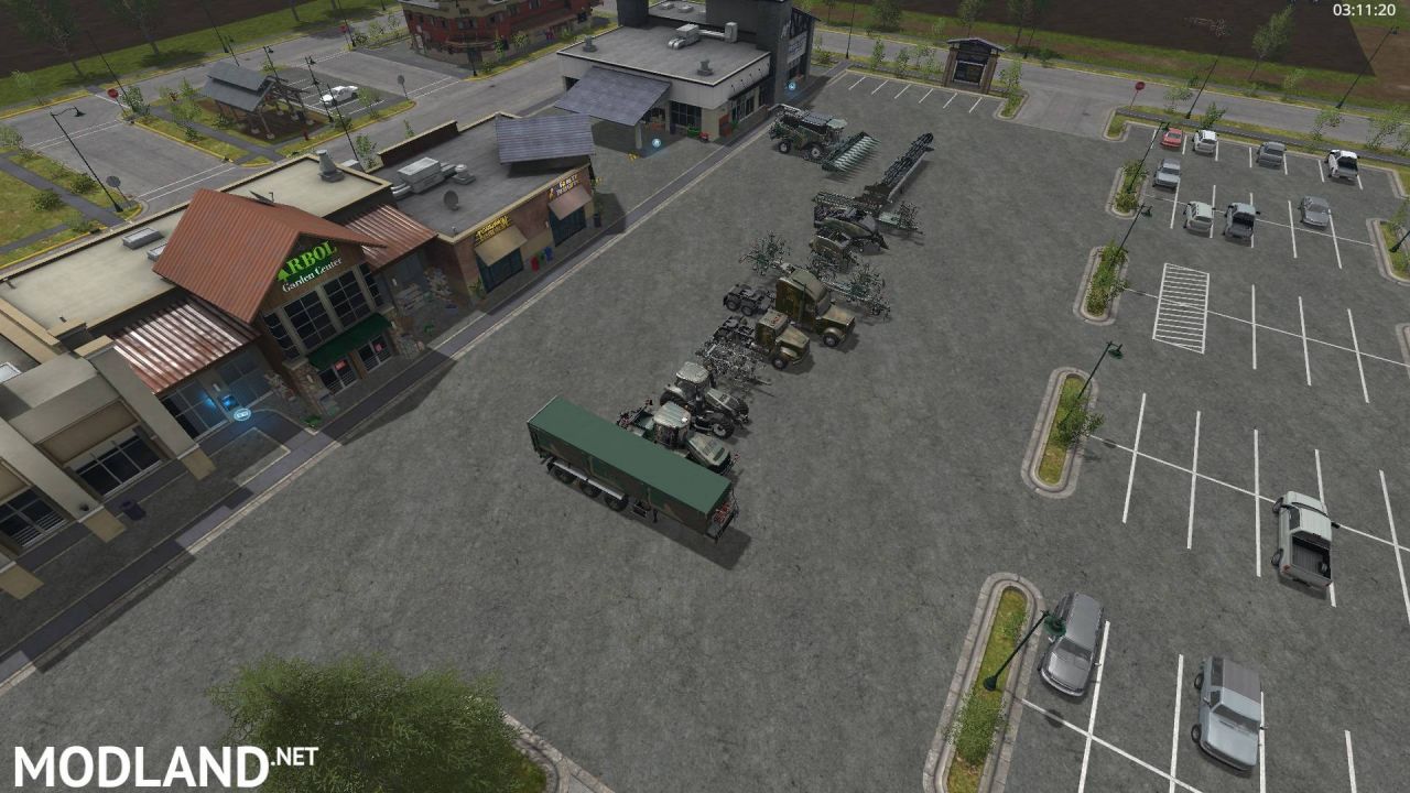 FS17 Camo Pack Newholland and Case Tractor