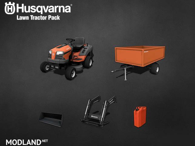 Husqvarna Rasentraktor Pack