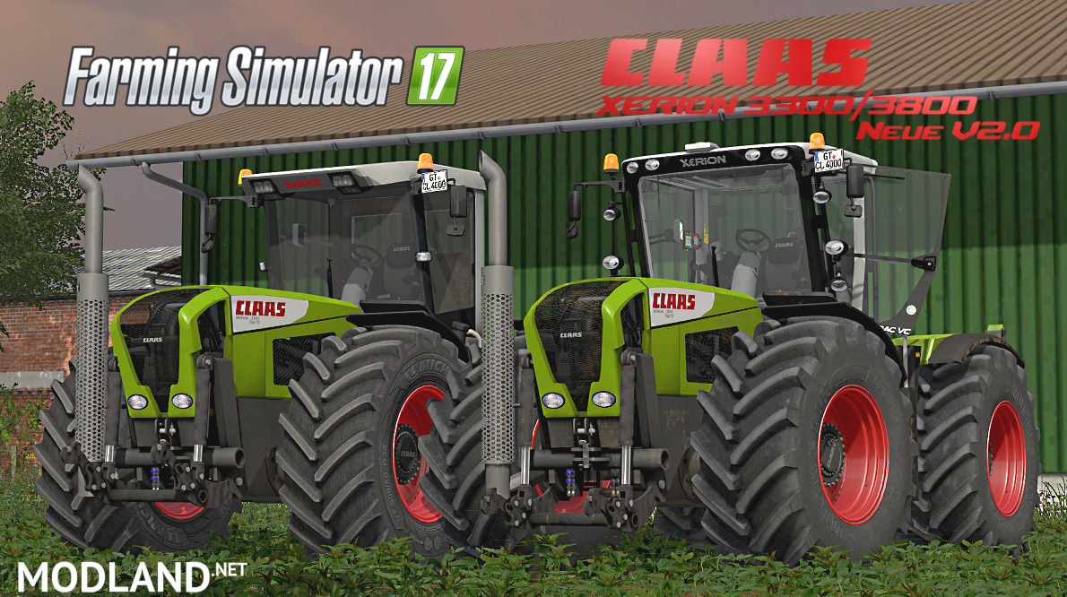 Claas Xerion 3300/3800 V2.0 Final Pack