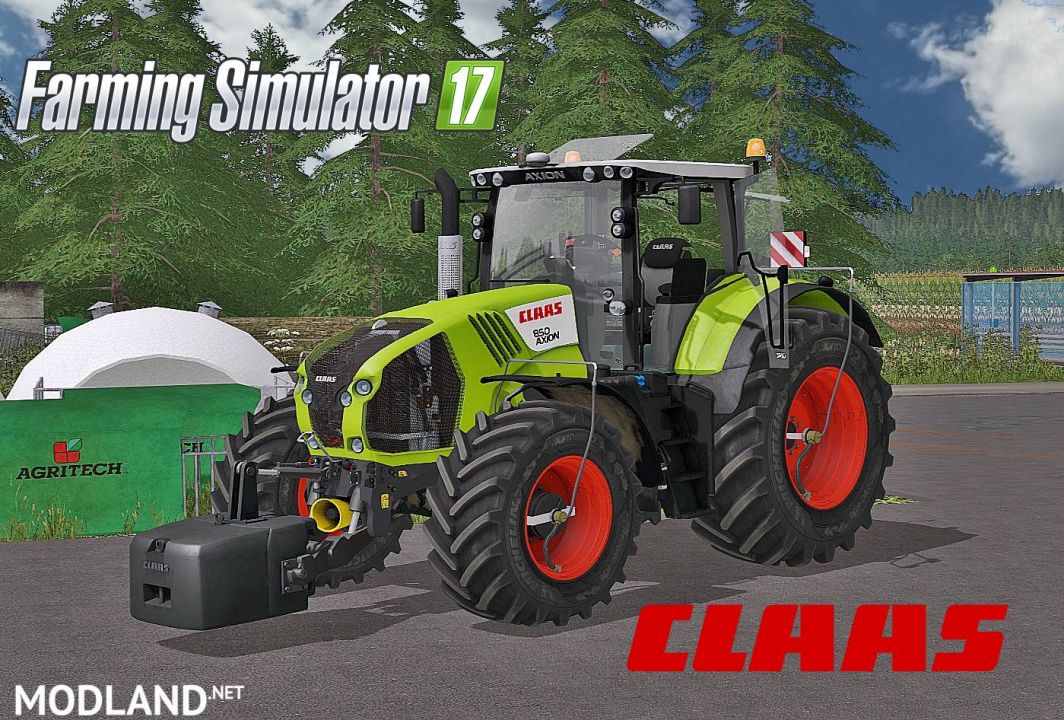 Claas Axion 800 Series Full Pack