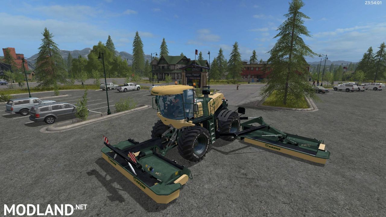 Krone Big M500 wide V3 green