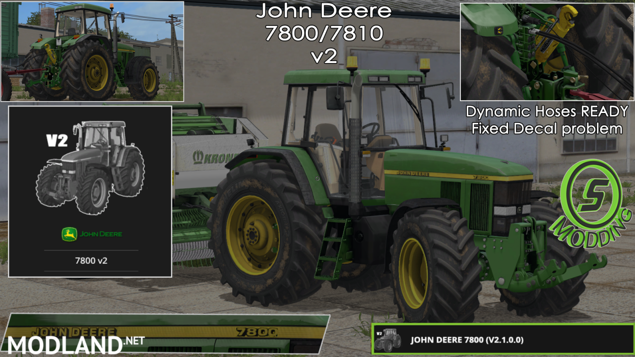 John Deere 7800 7810 Updated